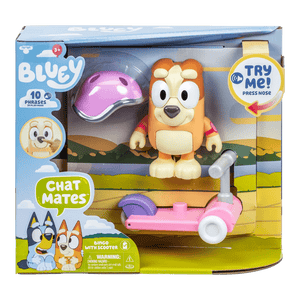 Bluey Chat Mates Bingo Figure And Scooter - BABY TOYS - Beattys of Loughrea