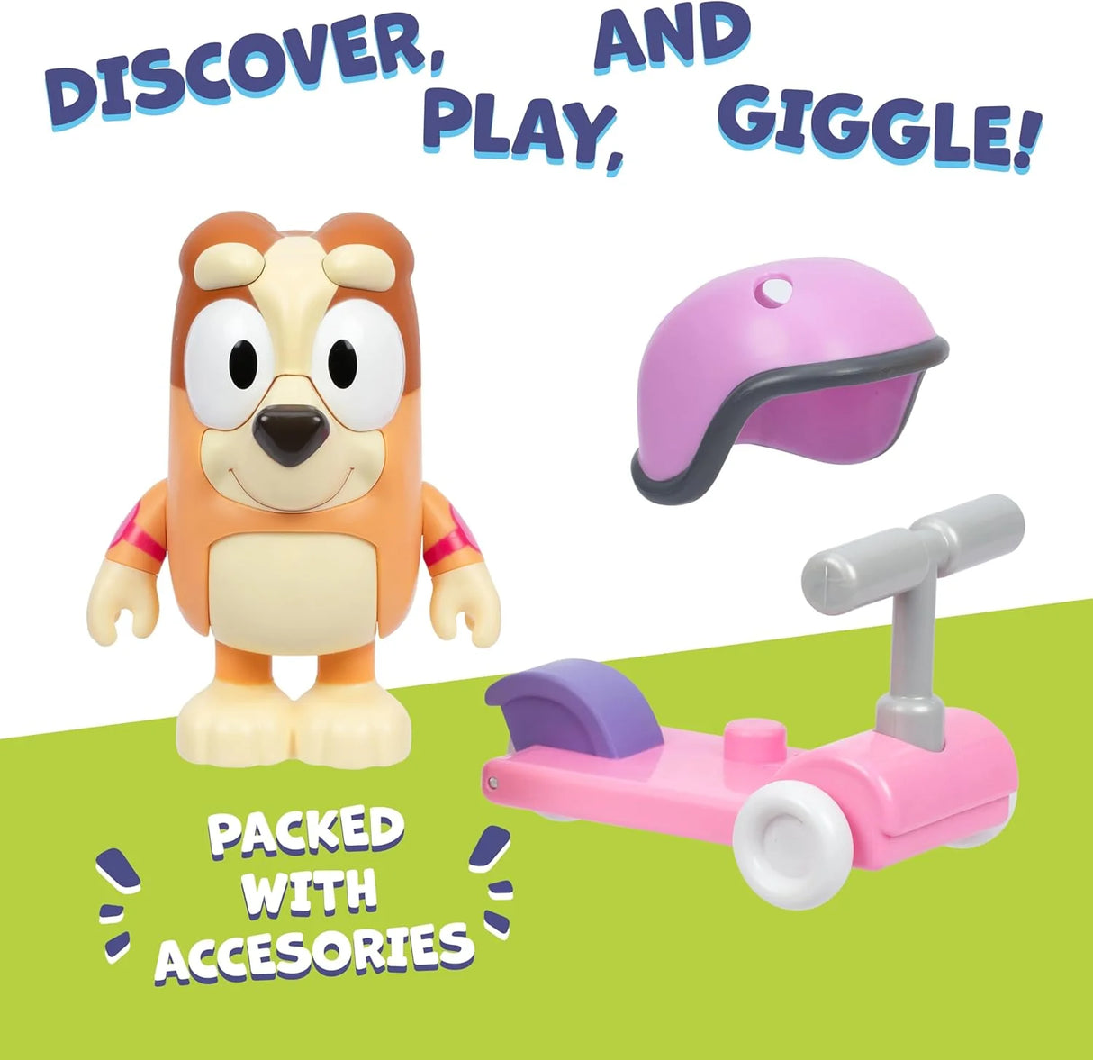 Bluey Chat Mates Bingo Figure And Scooter - BABY TOYS - Beattys of Loughrea