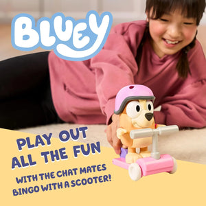 Bluey Chat Mates Bingo Figure And Scooter - BABY TOYS - Beattys of Loughrea