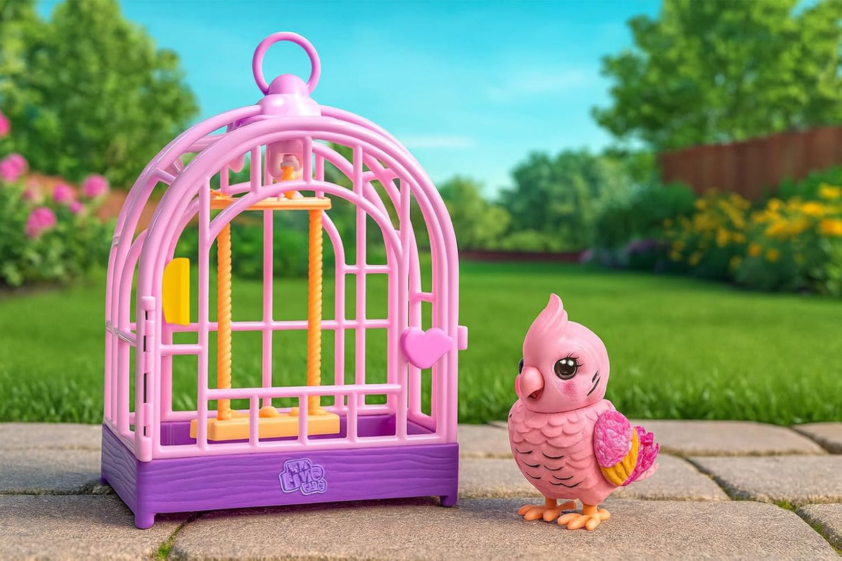 Little Live Pets My Really Real Bird And Cage - Beattys of Loughrea | www.beattys.ie