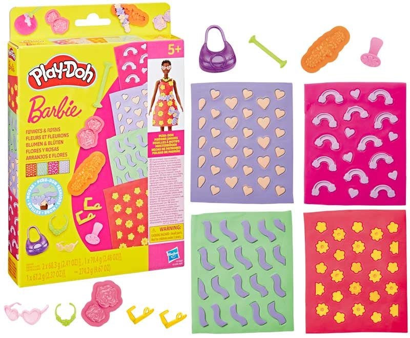 Play D'oh Barbie Designer Patterns Packs Assorted Styles - ART & CRAFT/MAGIC/AIRFIX - Beattys of Loughrea