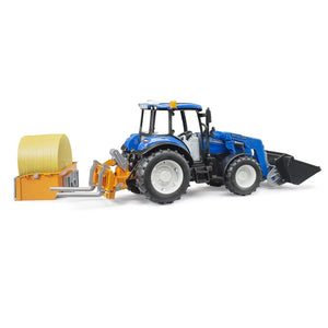 Bruder New Holland T5.120 With Front Loader & Transport Box - FARMS/TRACTORS/BUILDING - Beattys of Loughrea