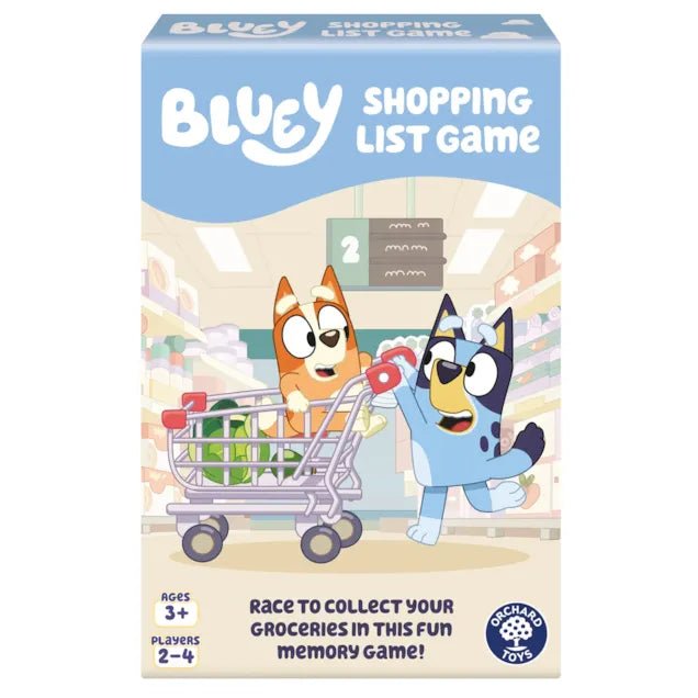 Bluey Shopping List Game - BOARD GAMES / DVD GAMES - Beattys of Loughrea