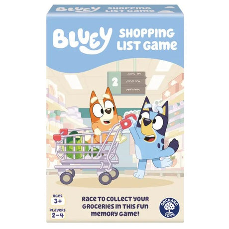 Bluey Shopping List Game - BOARD GAMES / DVD GAMES - Beattys of Loughrea