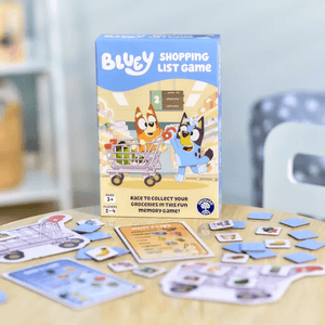 Bluey Shopping List Game - BOARD GAMES / DVD GAMES - Beattys of Loughrea