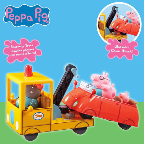 Peppa Pig Grandad Dogs Recovery Vehicle Playset