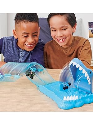 Monster Jam Mini Megalodon Race & Chomp Playset 1:87 scale - Beattys of Loughrea | www.beattys.ie
