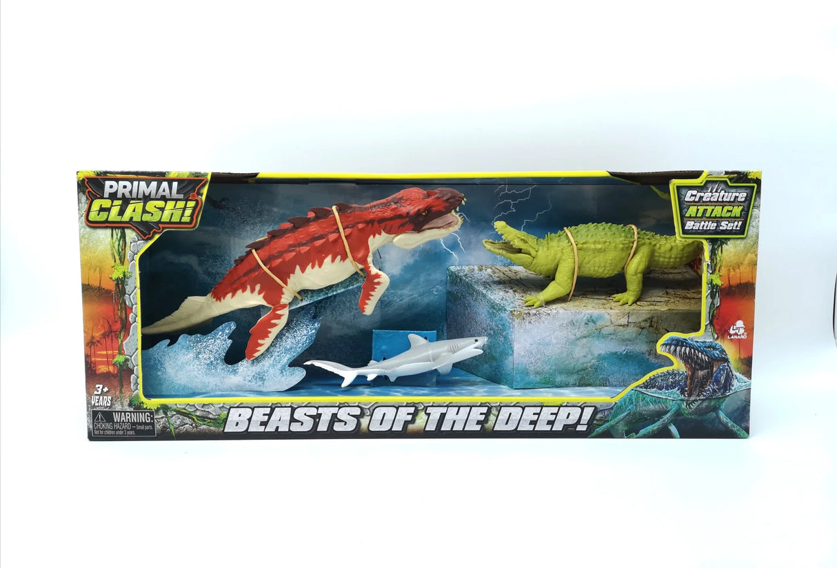 Primal Clash Beasts Of The Deep Figure Set - A/M, TRANSFORMERS - Beattys of Loughrea