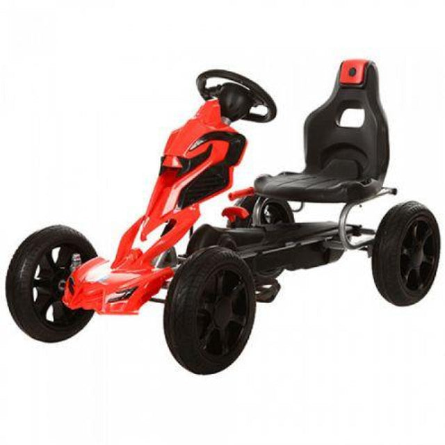 Thunder Go Kart - Red - GO KART/SCOOTER/ROCKING HORSE - Beattys of Loughrea