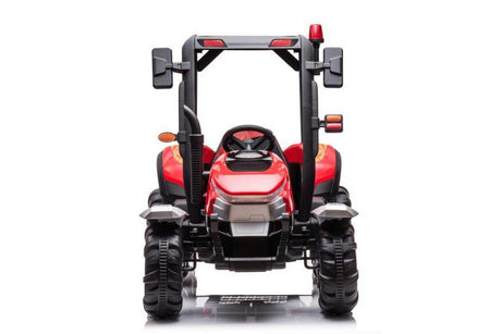 AgriPower 24V Electric Ride On Tractor with Trailer - Red - BATTERY OPERATED RIDE ONS - Beattys of Loughrea
