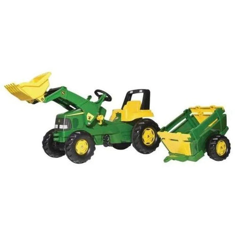Rolly John Deere Junior Tractor with Loader & Trailer - RIDE ON TRACTORS & ACCESSORIES - Beattys of Loughrea