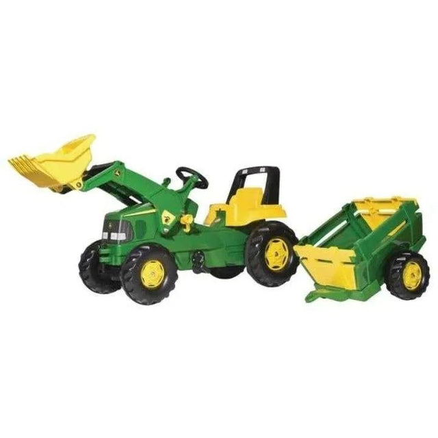 Rolly John Deere Junior Tractor with Loader & Trailer - RIDE ON TRACTORS & ACCESSORIES - Beattys of Loughrea