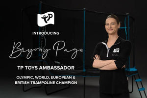 TP Up 10ft Trampoline - SWINGS/SLIDE OUTDOOR GAMES - Beattys of Loughrea