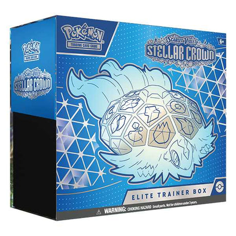 Pokémon TCG: Scarlet & Violet 7 - Stellar Crown - Elite Trainer Box - HALLOWEEN, PKT MONEY, JOKE - Beattys of Loughrea