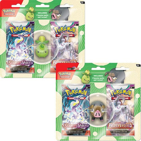 Pokémon TCG: Back to School Eraser Blister Smoliv/Lechonk - HALLOWEEN, PKT MONEY, JOKE - Beattys of Loughrea