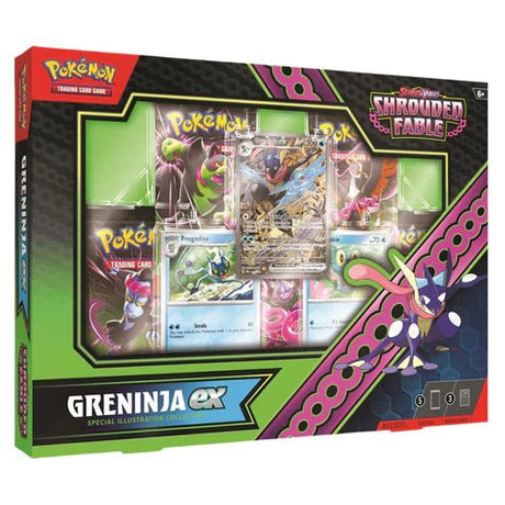 Pokémon TCG: Scarlet & Violet 6.5: Shrouded Fable Greninja EX Special Collection - HALLOWEEN, PKT MONEY, JOKE - Beattys of Loughrea