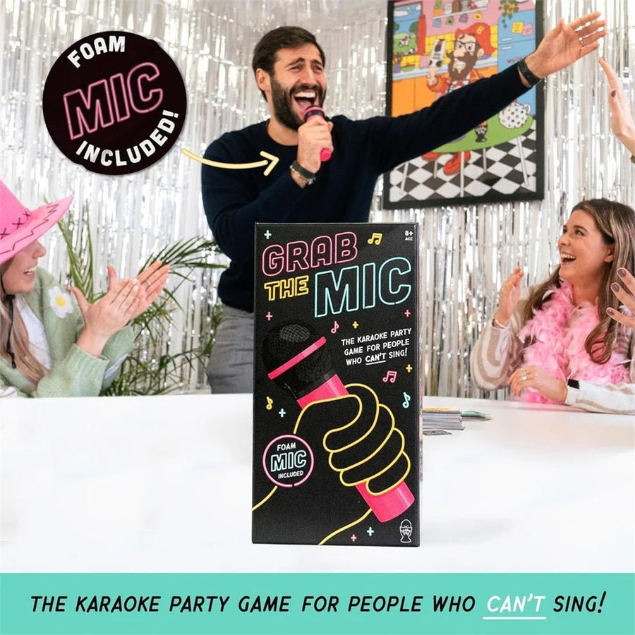 Grab The Mic Karaoke Game - BOARD GAMES / DVD GAMES - Beattys of Loughrea