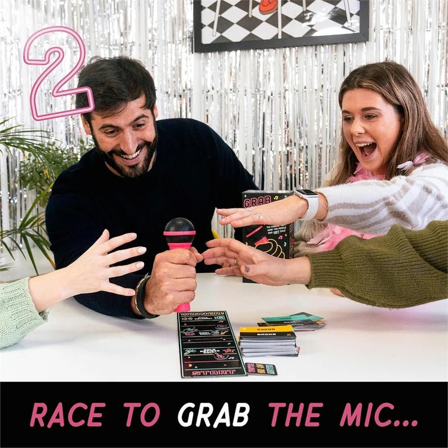Grab The Mic Karaoke Game - BOARD GAMES / DVD GAMES - Beattys of Loughrea