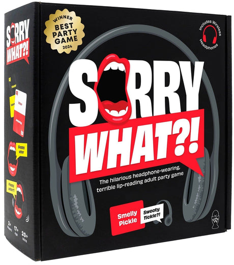 Sorry What?! Game - BOARD GAMES / DVD GAMES - Beattys of Loughrea