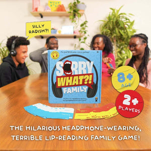 Sorry What?! Family Edition - BOARD GAMES / DVD GAMES - Beattys of Loughrea