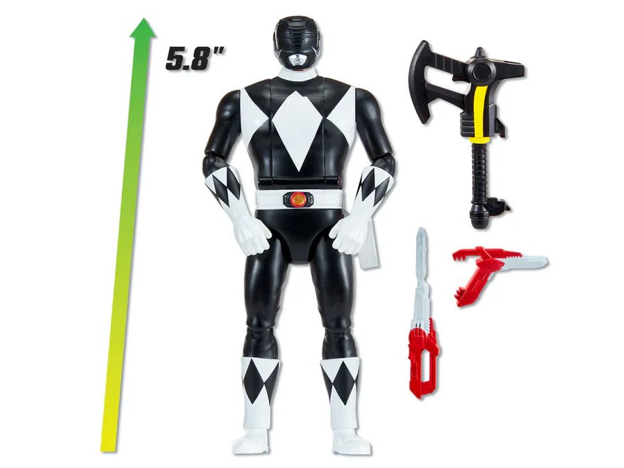 Mighty Morphin Power Rangers Re-Ignition Action Figure Black Ranger - Beattys of Loughrea | www.beattys.ie
