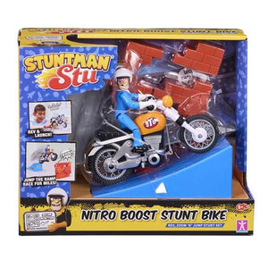 Stuntman Stu Nitro Boost Stunt Bike - A/M, TRANSFORMERS - Beattys of Loughrea
