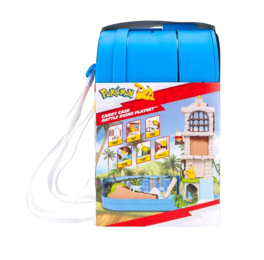 Pokemon Carry Case Battle Ruins Playset - A/M, TRANSFORMERS - Beattys of Loughrea