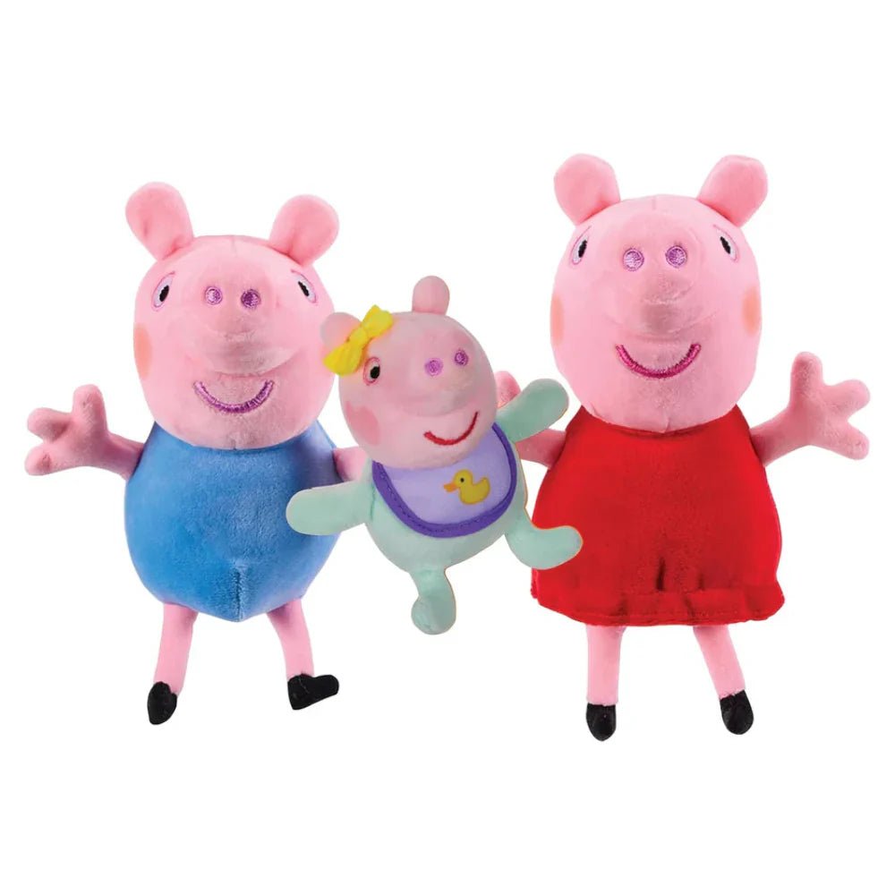 Peppa, George & Evie 3 Pack - SOFT TOYS - Beattys of Loughrea
