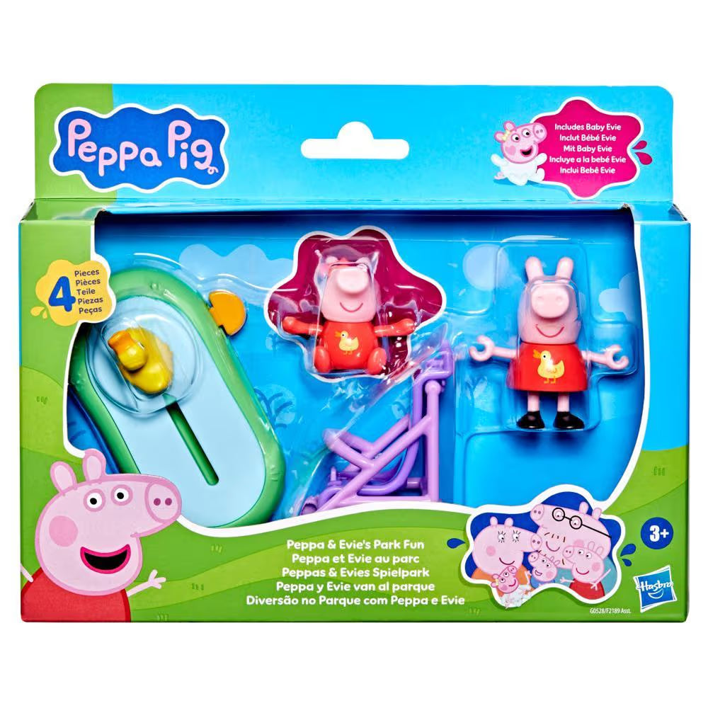Peppa and Evie's Park Fun Playset