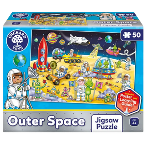 Outer Space 50 Piece Floor Jigsaw Puzzle - Beattys of Loughrea | www.beattys.ie