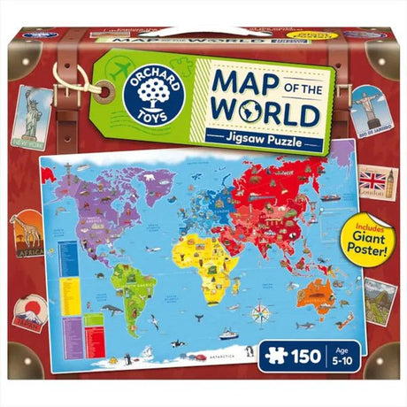 World Map Giant Puzzle - Beattys of Loughrea | www.beattys.ie