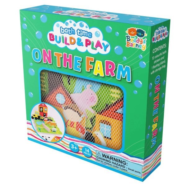 Bath Time Build & Play – Farm - BABY TOYS - Beattys of Loughrea