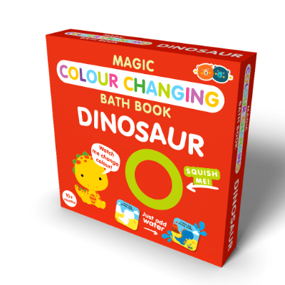 Magic Colour Changing Bath Book – Dinosaur - BABY TOYS - Beattys of Loughrea