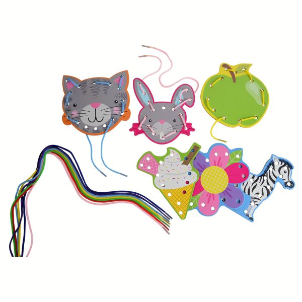 Alphabet Lacing Card Set - BABY TOYS - Beattys of Loughrea