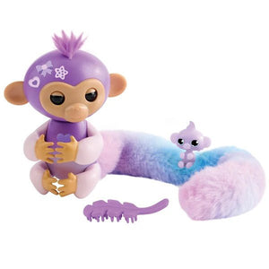 Fingerlings Snuggle Tails Monkey - Coco - Beattys of Loughrea | www.beattys.ie