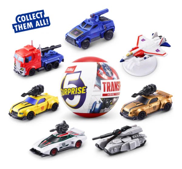 5 Surprise Transformers S1 - HALLOWEEN, PKT MONEY, JOKE - Beattys of Loughrea