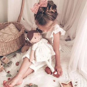 Cecilia Dark Brown Hair Doll - SOFT TOYS - Beattys of Loughrea