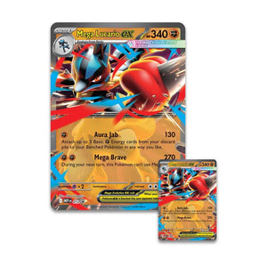 Pokémon TCG: Mega Lucario ex Figure Collection - Beattys of Loughrea | www.beattys.ie