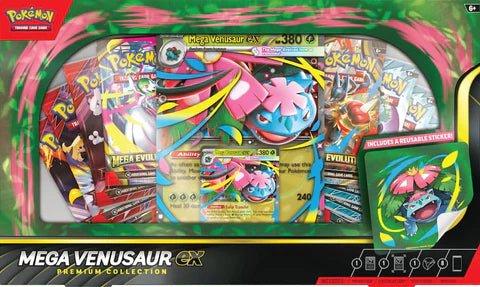 Pokémon TCG: Mega Venusaur ex Premium Collection - HALLOWEEN, PKT MONEY, JOKE - Beattys of Loughrea
