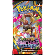 Pokémon Trading Card Game (TCG): Mega Evolution Phantasmal Flames Booster Pack Assorted Styles - HALLOWEEN, PKT MONEY, JOKE - Beattys of Loughrea