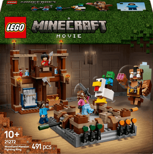 Lego 21272 Minecraft Movie - Woodland Mansion Fighting Ring - CONSTRUCTION - LEGO/KNEX ETC - Beattys of Loughrea
