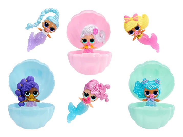 LOL Surprise Mermaids! Makeover Magic Baby Sisters with Colour - Change Mermaid Tails - DOLLS - Beattys of Loughrea