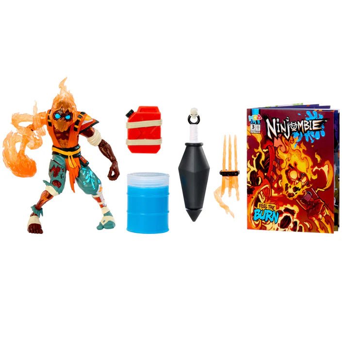 Ninjombie Action Figure - Scorchstrike - A/M, TRANSFORMERS - Beattys of Loughrea