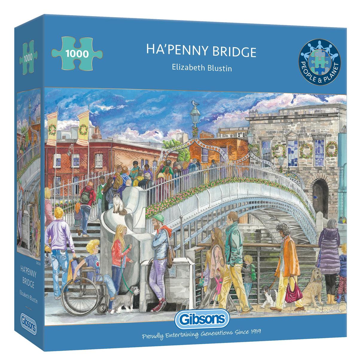 The Ha'penny Bridge 1000 Piece Puzzle - Beattys of Loughrea | www.beattys.ie