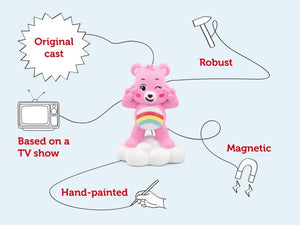 Cheer Bear Tonie - Care Bears - DVDS CDS TAPES VIDEOS - Beattys of Loughrea