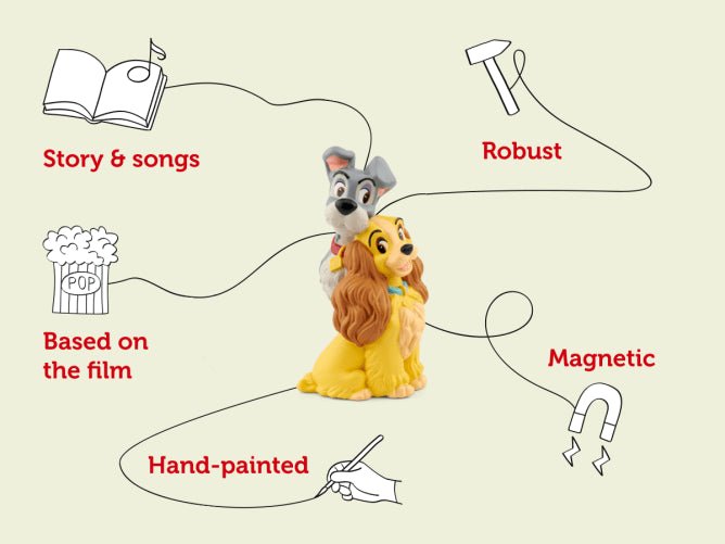 Lady and the Tramp Tonie - DVDS CDS TAPES VIDEOS - Beattys of Loughrea