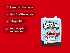 The Adventures of Captain Underpants Tonie - Dav Pilkey - DVDS CDS TAPES VIDEOS - Beattys of Loughrea