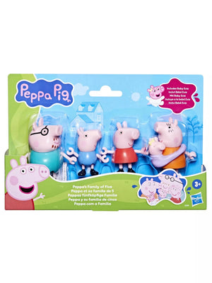 Peppa's Family of Five Playset - BABY TOYS - Beattys of Loughrea