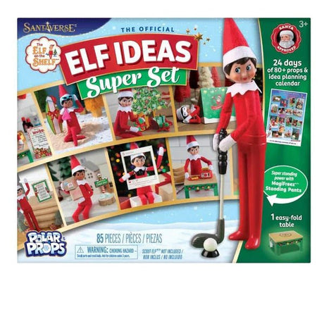 The Elf on the Shelf Polar Props - Elf Ideas 24 Day Kit - DOLL ACCESSORIES/PRAMS - Beattys of Loughrea