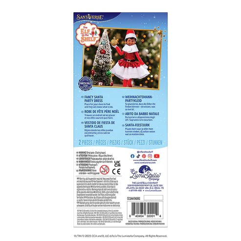 Claus Couture Collection Fancy Santa Party Dress - DOLL ACCESSORIES/PRAMS - Beattys of Loughrea